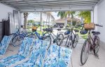 6 Bicycles available as well as Beach Chairs